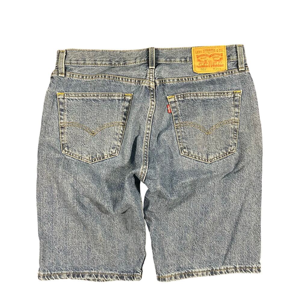 Levi’s 505 Jean Shorts 34 Waist Mens Denim Dad Y2K Vintage Style